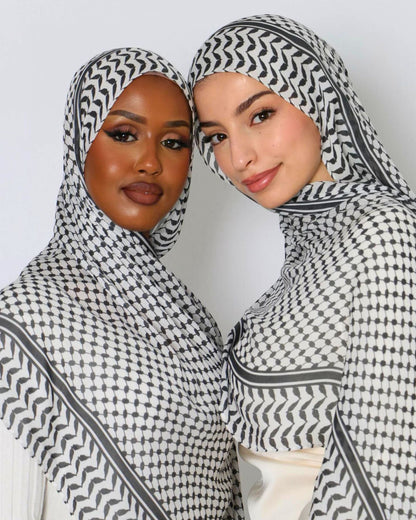 Palestine Keffiyeh Inspired Hijab