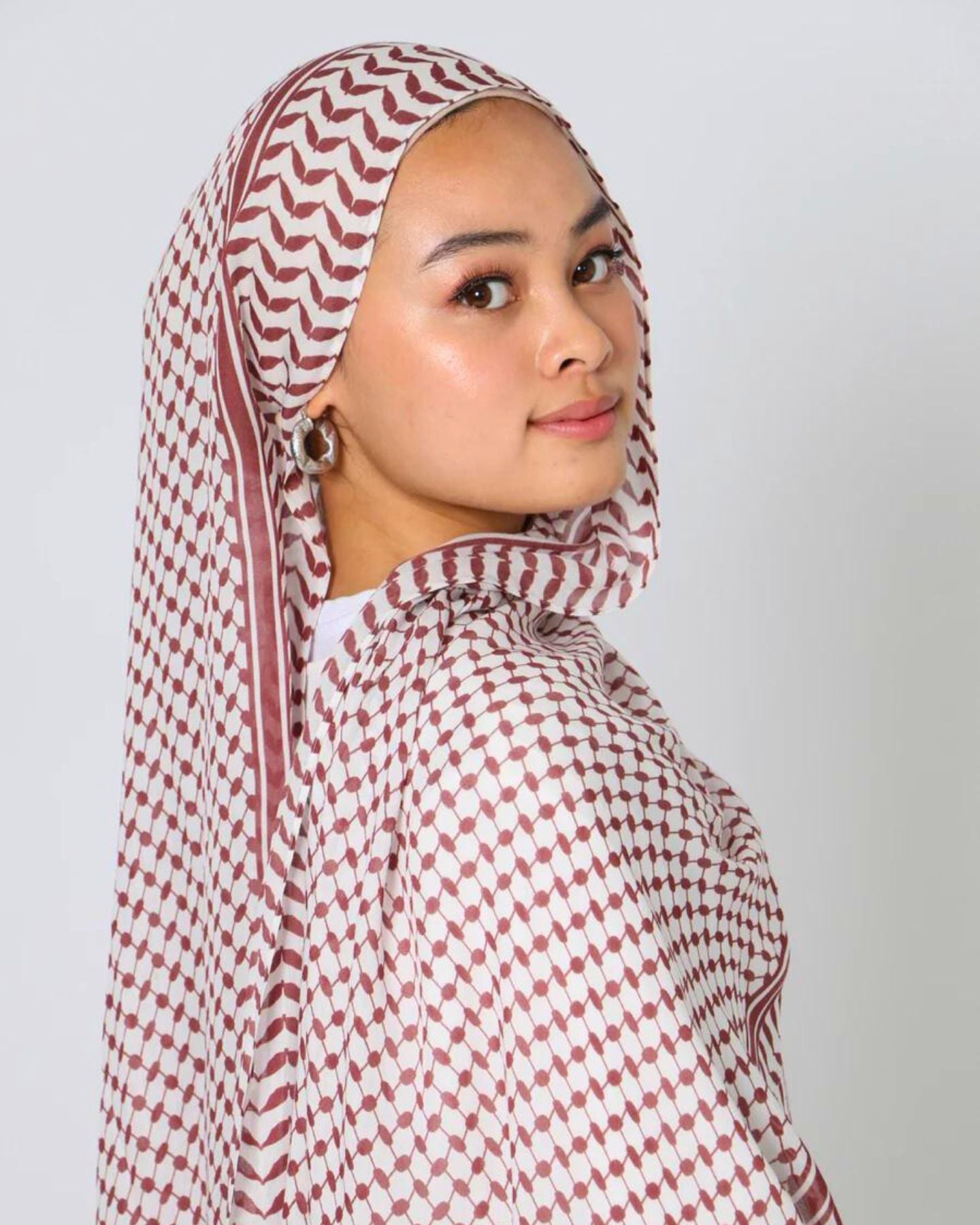 Palestine Keffiyeh Inspired Hijab