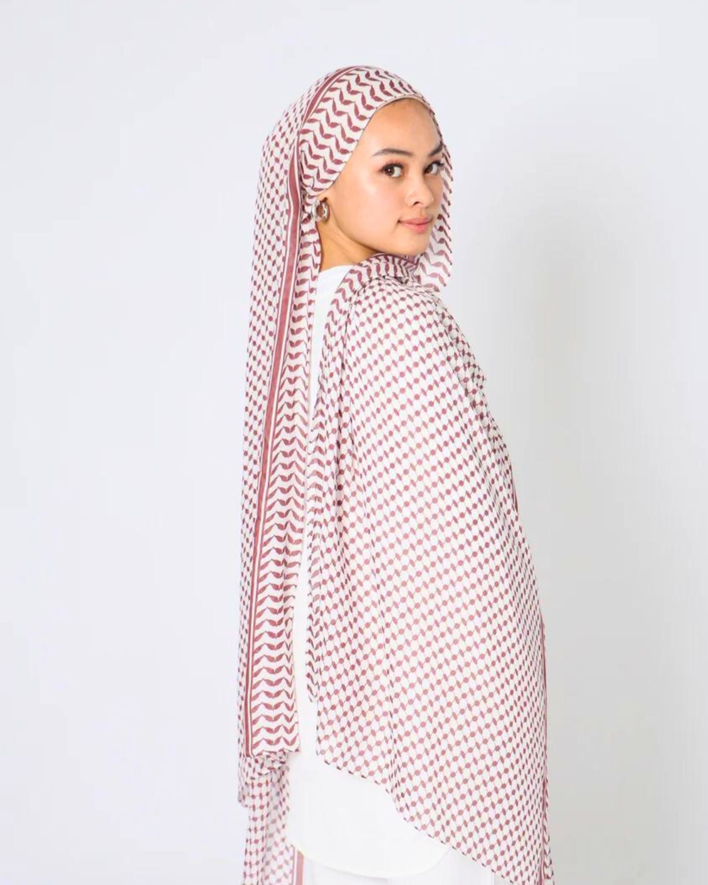 Palestine Keffiyeh Inspired Hijab