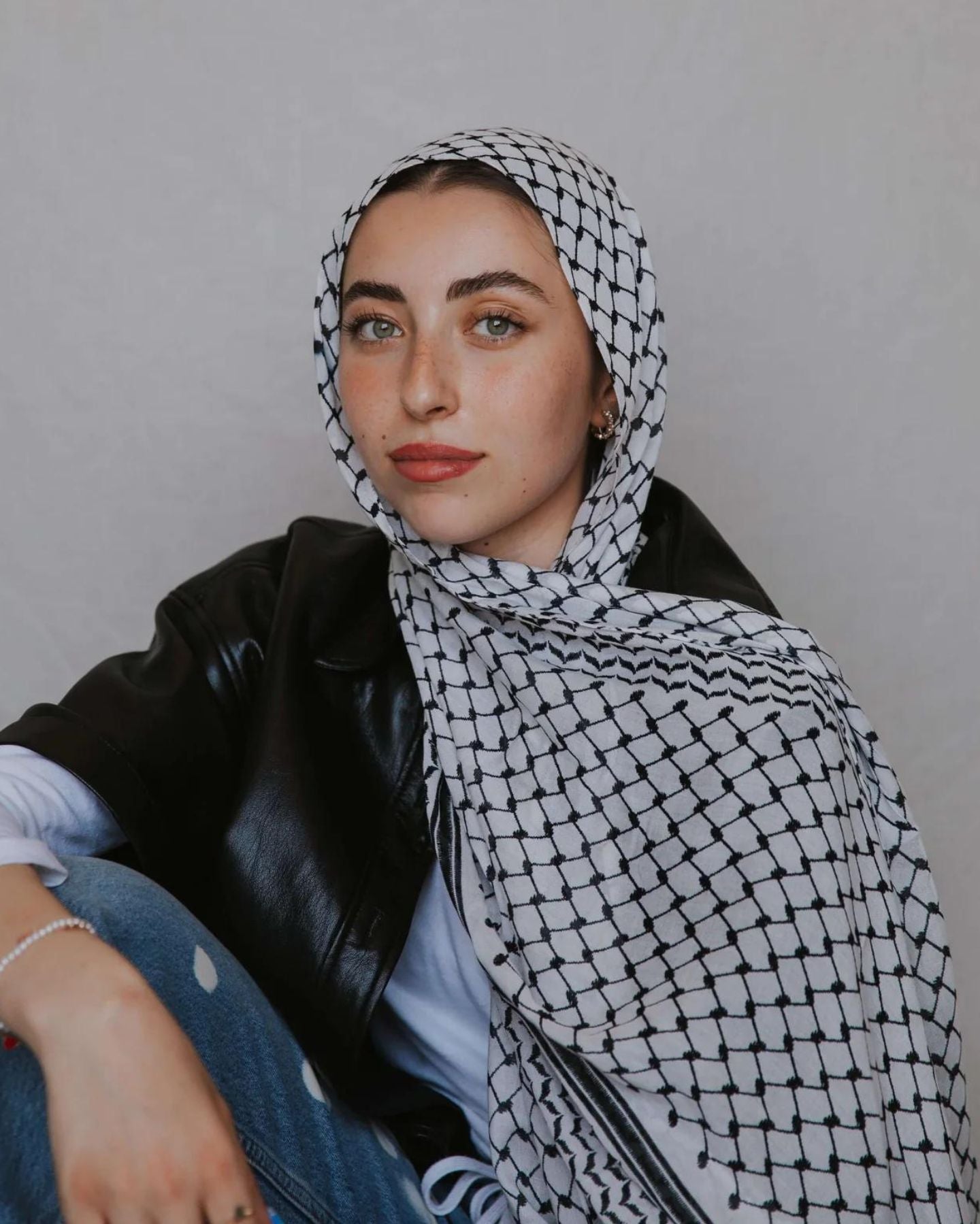 Palestine Keffiyeh Inspired Hijab