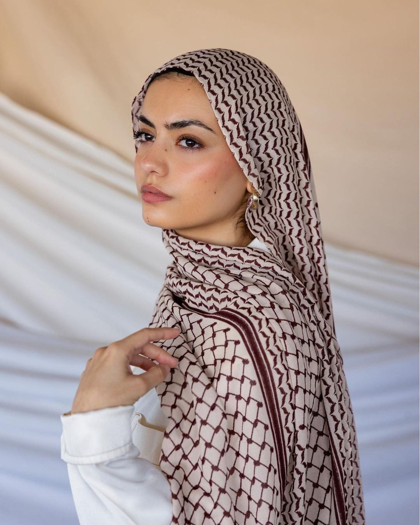 Palestine Keffiyeh Inspired Hijab