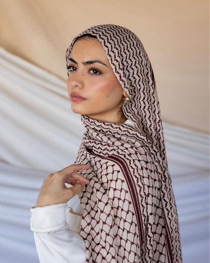 Palestine Keffiyeh Inspired Hijab