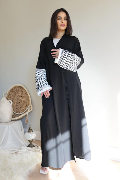 Palestine Keffiyeh Inspired Abaya