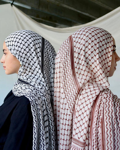 Palestine Keffiyeh Inspired Hijab